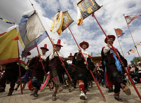 Regong festival celebrated in Qinghai