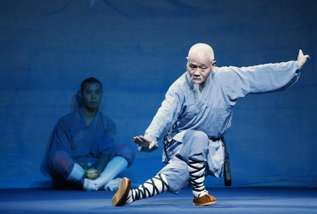 Shaolin monks perform Chinese Kung Fu in Malta