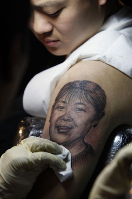 Int'l Tattoo Convention opens in Beijing