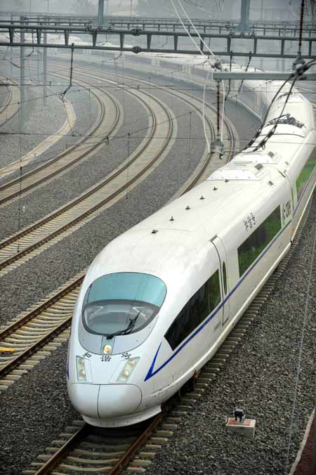 High-speed train opens corridor of opportunities