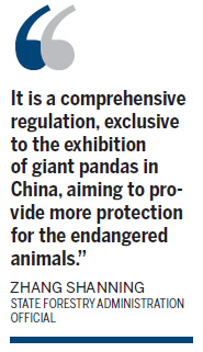 Touring pandas get better protection