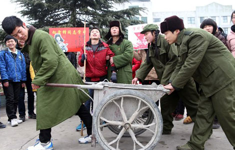 Lei Feng spirit on the Internet