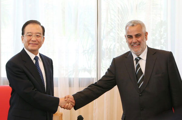 Chinese premier meets Moroccan PM on ties