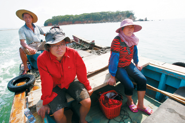 Barren no more on East China island