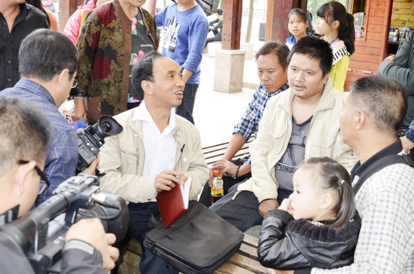 Handicapped CPC delegate serves villages