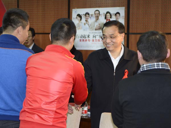 Li focuses on AIDS fight