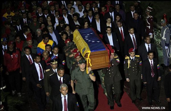 Hu's envoy to attend Chavez's funeral