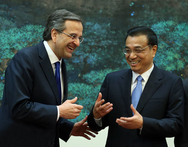 Doubled Greece-China trade by 2015, Li predicts