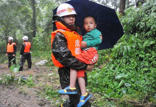 Two killed, 21 missing in Sichuan landslide