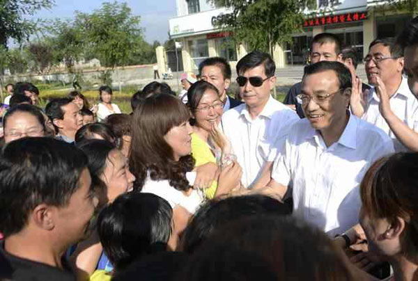 Premier Li: We rely on farmers for a living