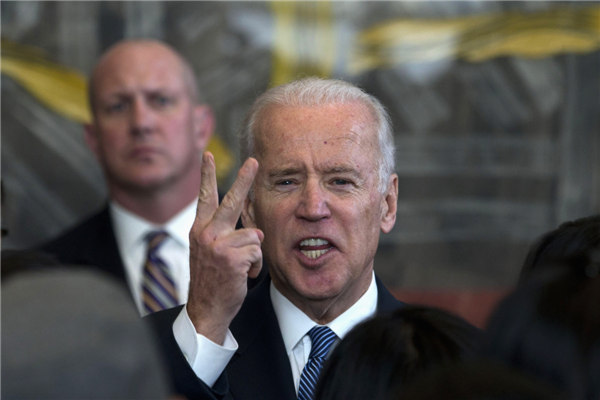 US VP Biden arrives in Beijing for visit