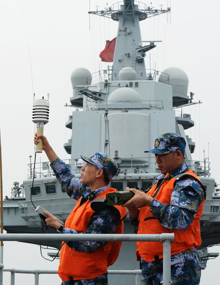 Navy: <EM>Liaoning</EM>'s combat capability tested