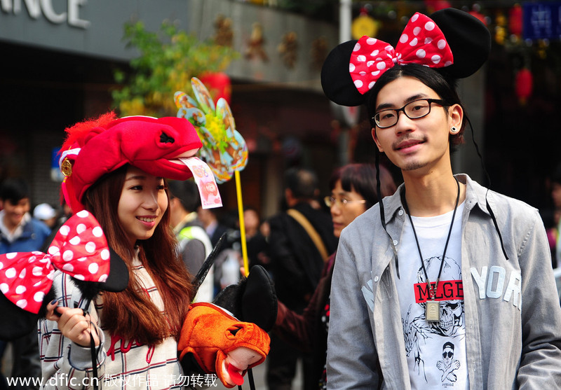 Horses star in this year's Spring Festival fair