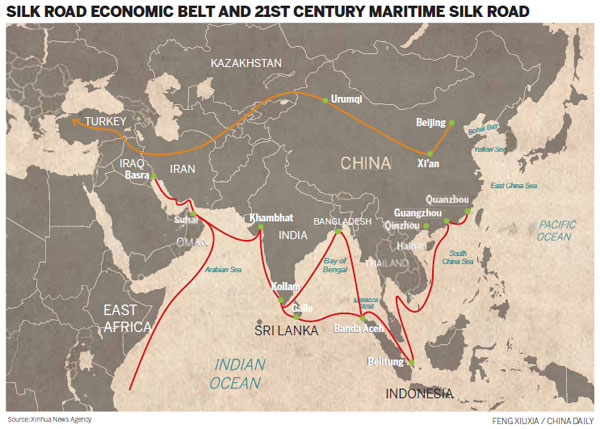 State councilor urges cooperation in Silk Road projects