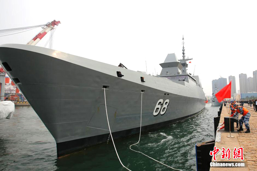 7 countries' naval ships arrive in E China