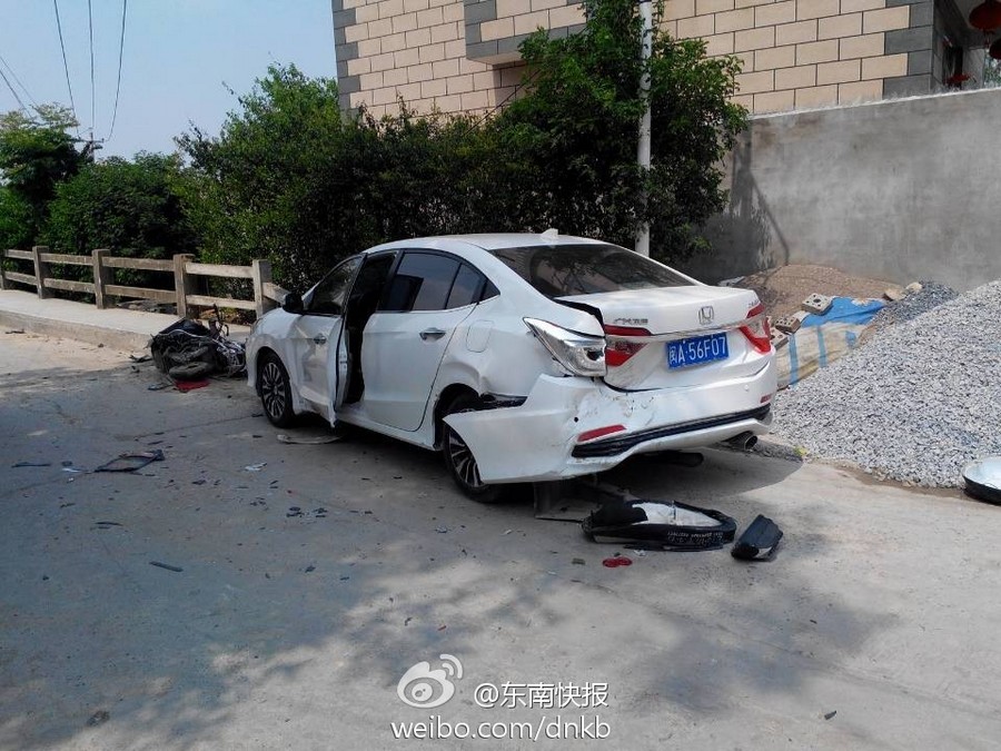 Driver kills seven in Southeast China