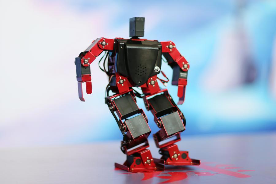 Robot competition in North China's Tianjin