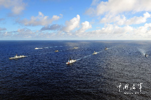 Joint drills boost Chinese navy