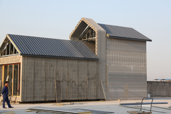 Houses in Shanghai are not built, they're printed