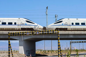 Silk Road railway in Northwest China nears completion