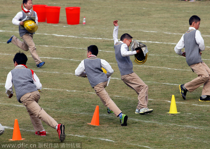 China preps for National Fire Prevention Day