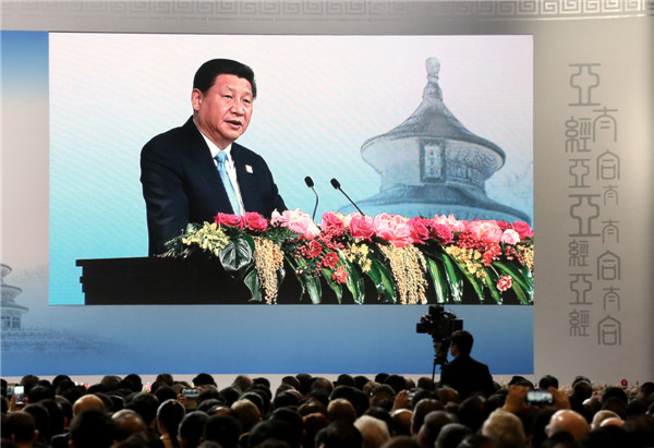 Chinese president proposes Asia-Pacific dream