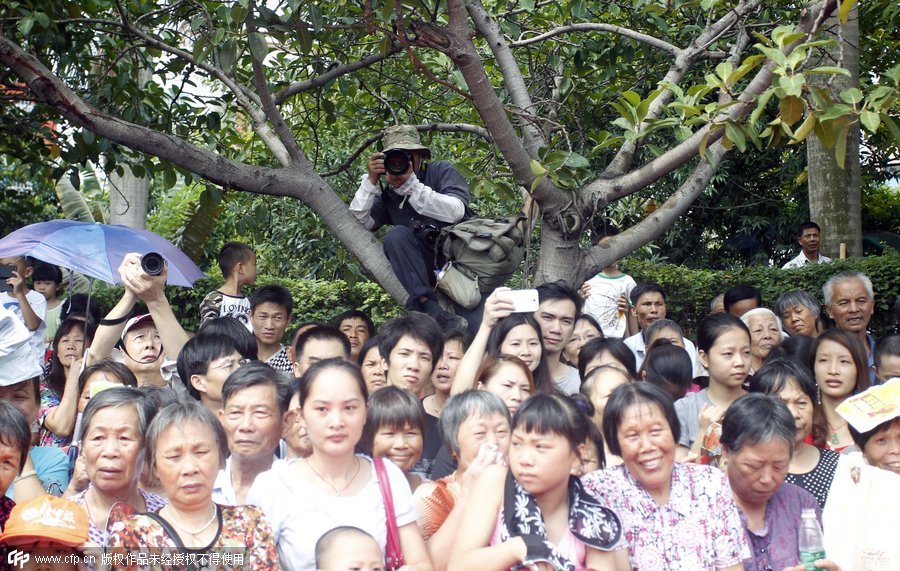 In photos: Group watching