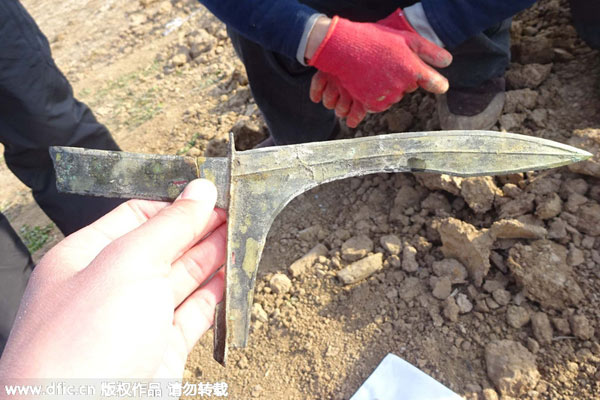 2,000-year-old sword found in Henan