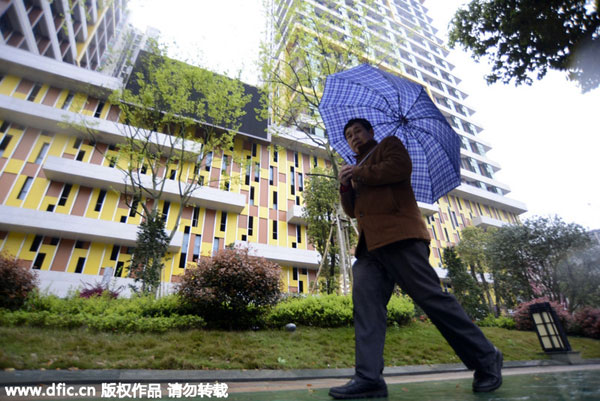 Tetris building appears in Hunan