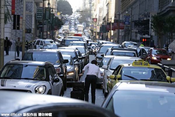 Top 30 world's most congested cities