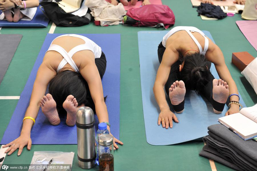 Fans welcome upcoming International Day of Yoga