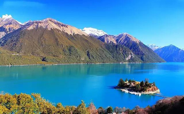 Nine holy lakes in Tibet