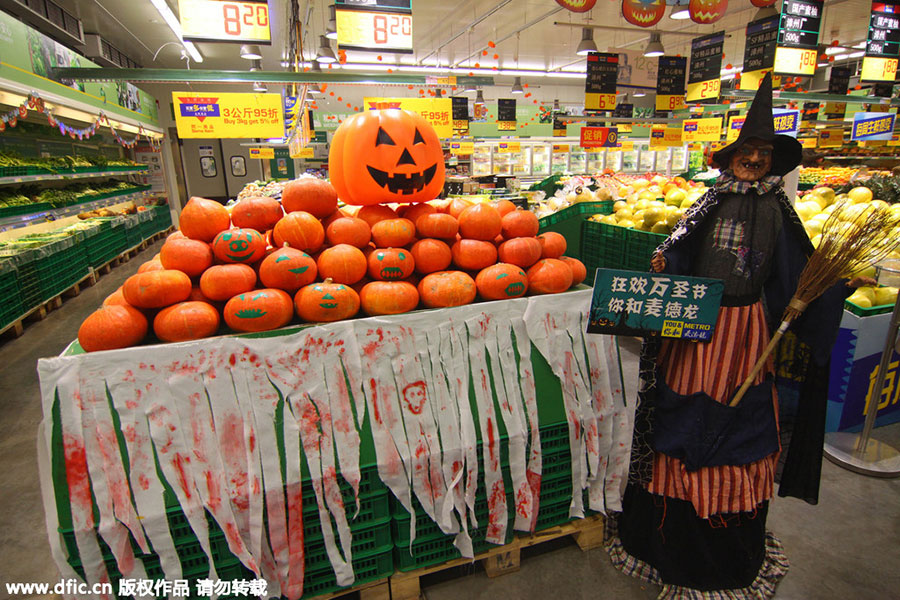 China picking up on Halloween celebrations