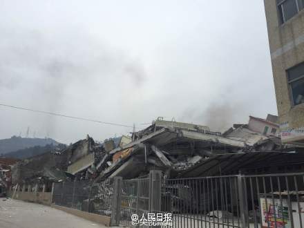 Landslide hits industrial park in Shenzhen, rescue work on