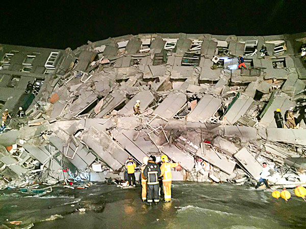 Six children among 23 killed in Taiwan earthquake