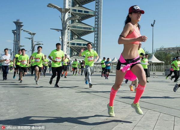 Beijing and Shanghai host half marathons