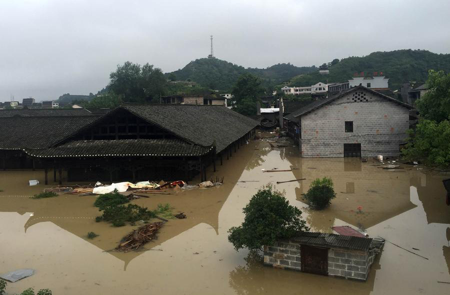 Floods wreak havoc in central China