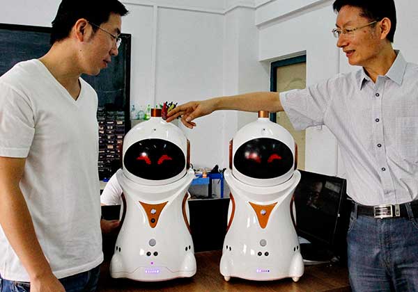 Service robot for elderly promising