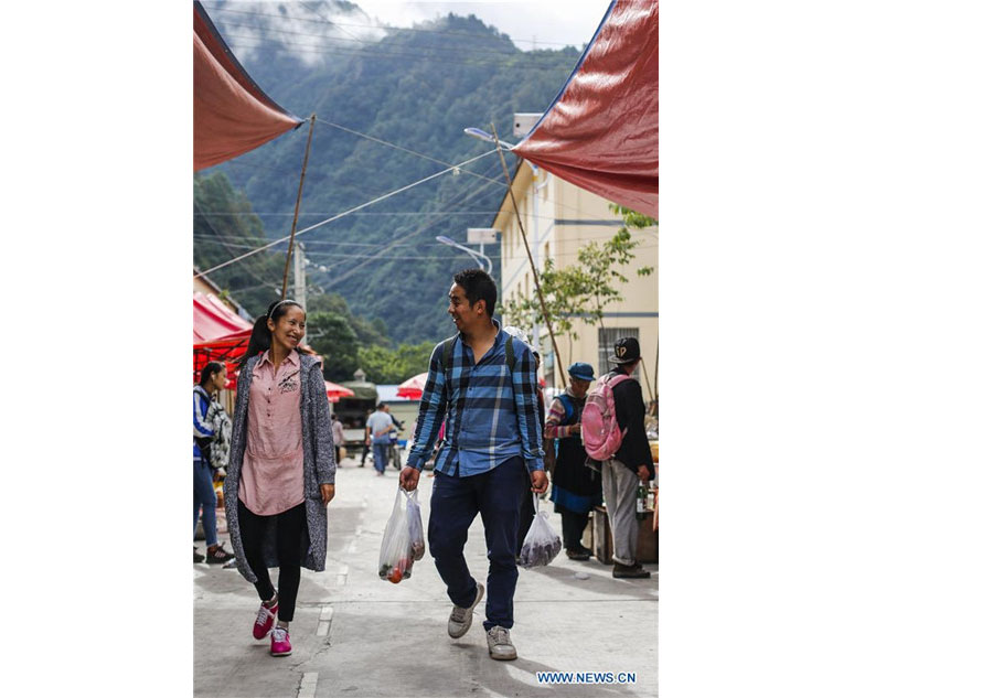 Sang Lei, voluntary teacher in China's Yunnan