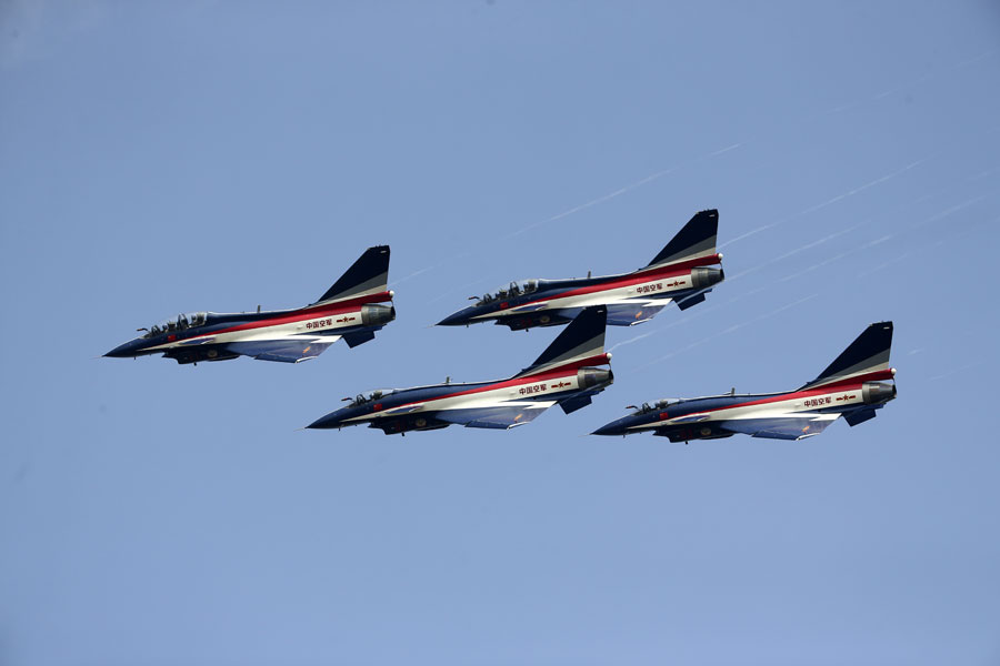 Jet fighters, bombers and flying pandas ready for Air Show China