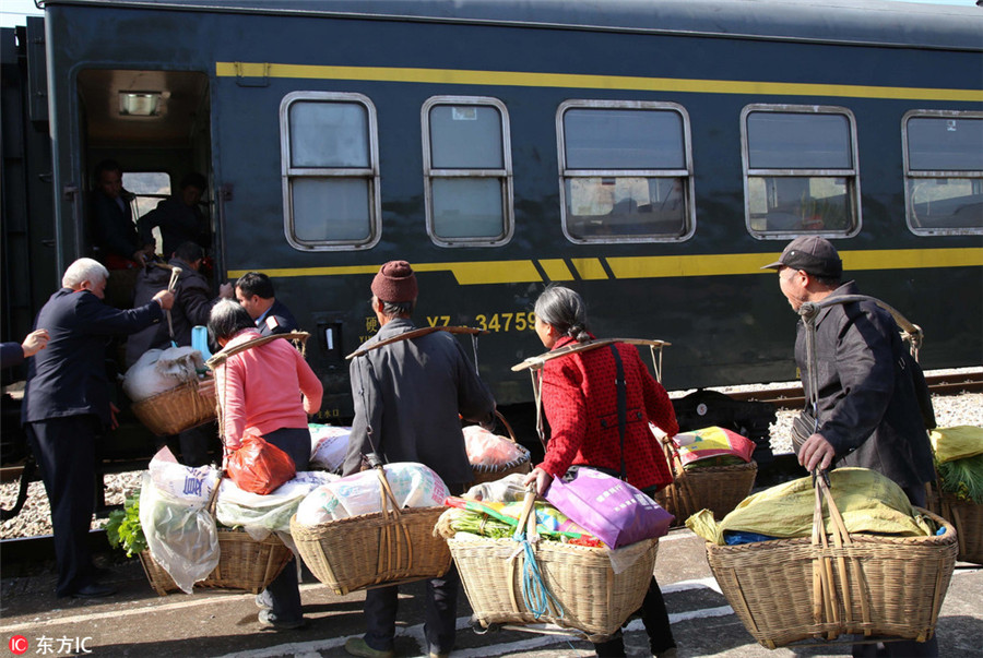 Heart-warming railway track offers free rides to passengers