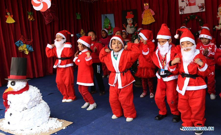 Christmas celebrated across the world