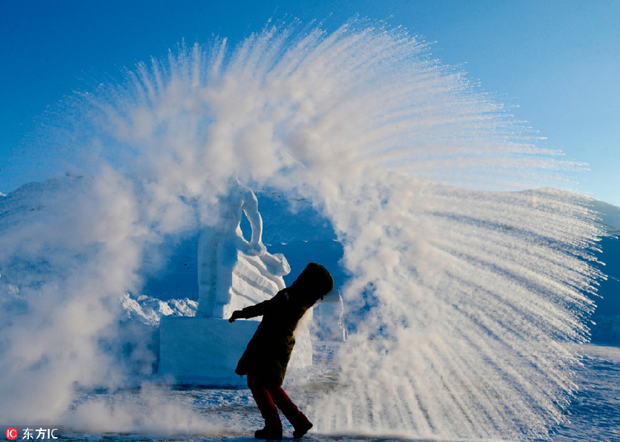 Xinjiang,a winter wonderland