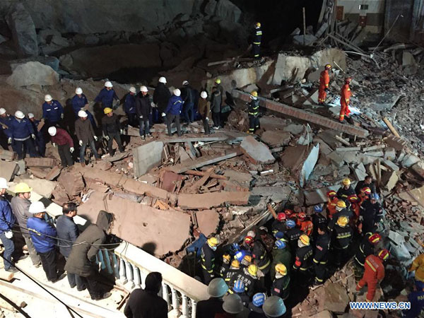 Twelve feared dead in central China landslide