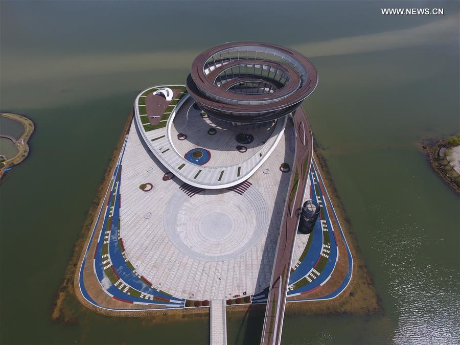 Spiral sightseeing platform a new landmark in Changsha