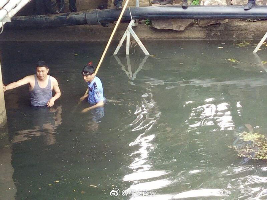 Scenes from the most important test in China