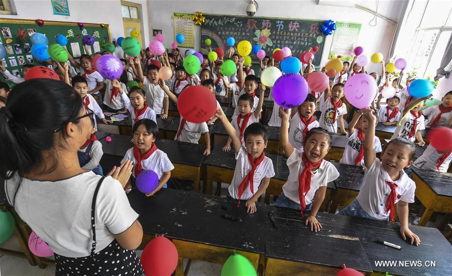 Teachers' Day celebrated in China