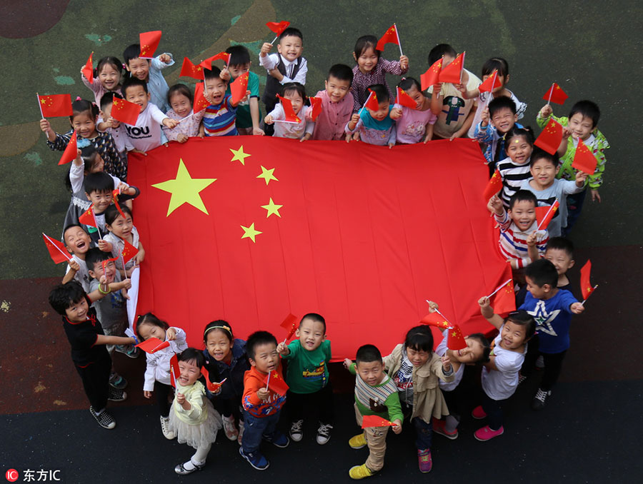 National Day celebrated across China