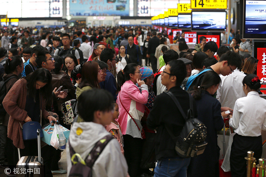 Chinese railways brace for busy return trips