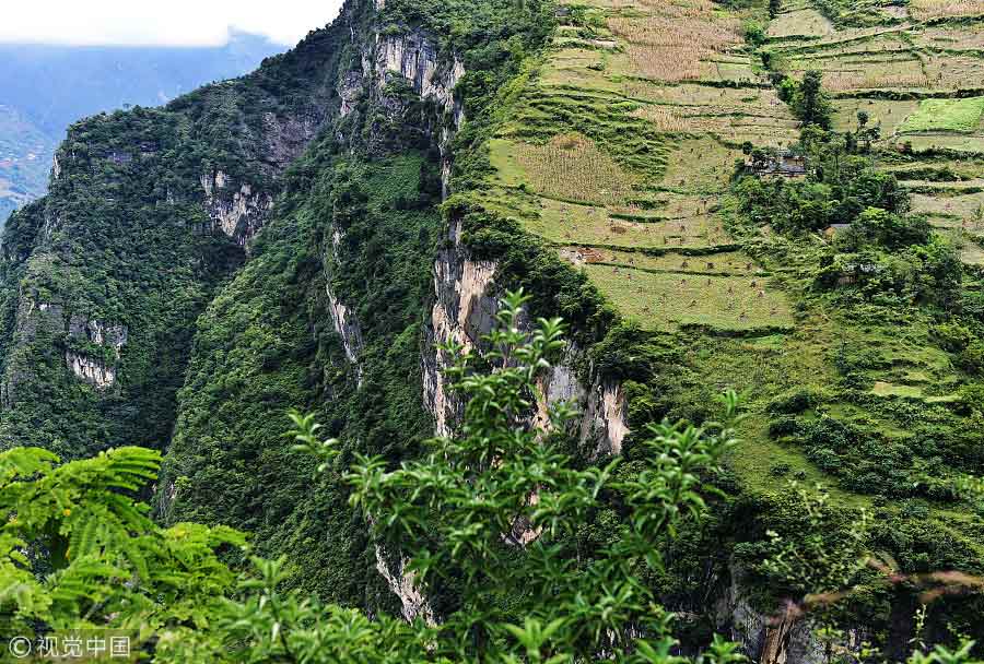 Cargo cableway facilitate villagers' life in Southwest China